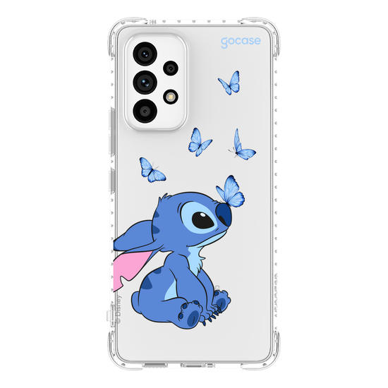 Capinha para celular  Lilo e Stitch - Borboletas Cute