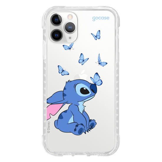 Capinha para celular  Lilo e Stitch - Borboletas Cute