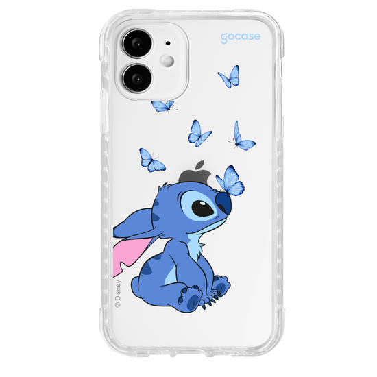 Capinha para celular  Lilo e Stitch - Borboletas Cute