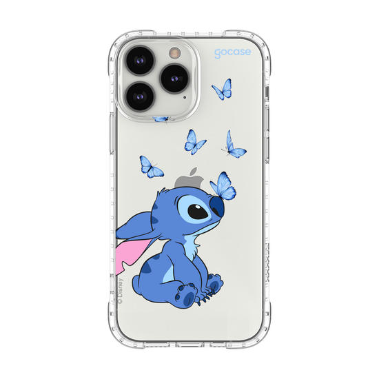Capinha para celular  Lilo e Stitch - Borboletas Cute