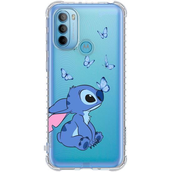 Capinha para celular  Lilo e Stitch - Borboletas Cute