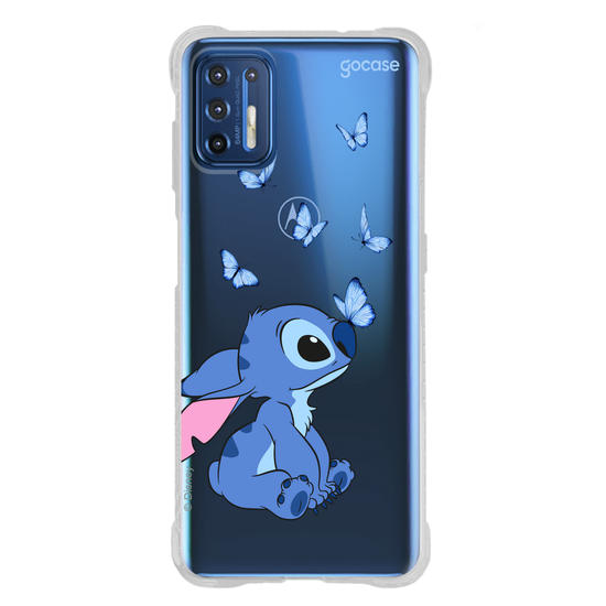 Capinha para celular  Lilo e Stitch - Borboletas Cute