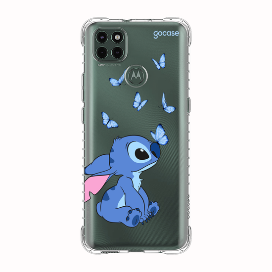 Capinha para celular  Lilo e Stitch - Borboletas Cute