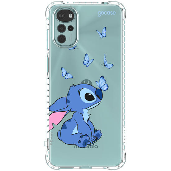 Capinha para celular  Lilo e Stitch - Borboletas Cute