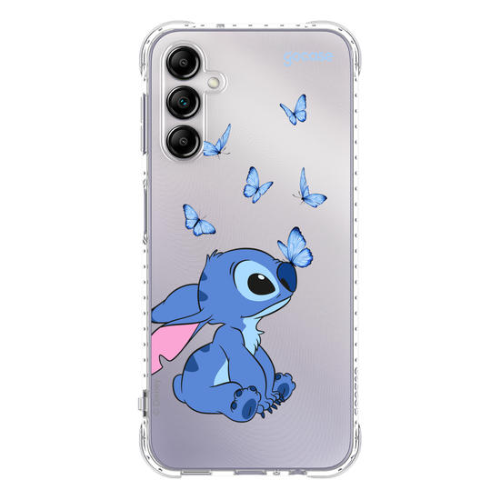 Capinha para celular  Lilo e Stitch - Borboletas Cute