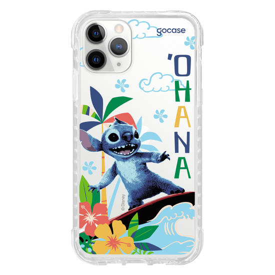 Capinha para celular  Lilo e Stitch - Surfando na Onda