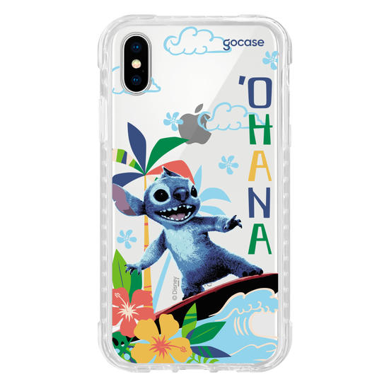 Capinha para celular  Lilo e Stitch - Surfando na Onda