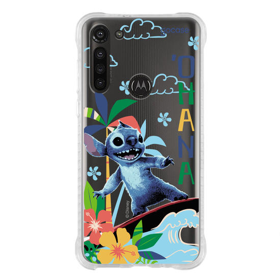 Capinha para celular  Lilo e Stitch - Surfando na Onda