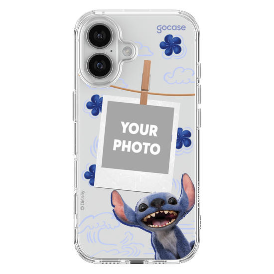 Capinha para celular  Lilo e Stitch - Polaroid do Stitch