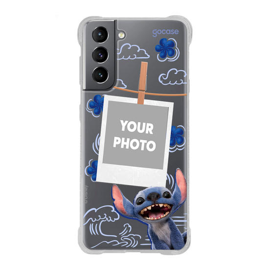 Capinha para celular  Lilo e Stitch - Polaroid do Stitch