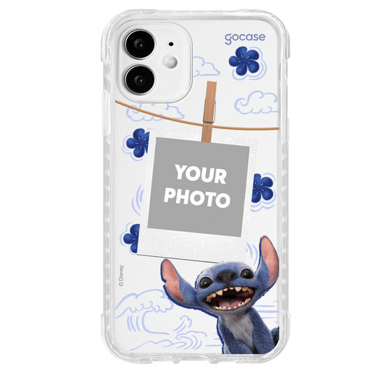 Capinha para celular  Lilo e Stitch - Polaroid do Stitch