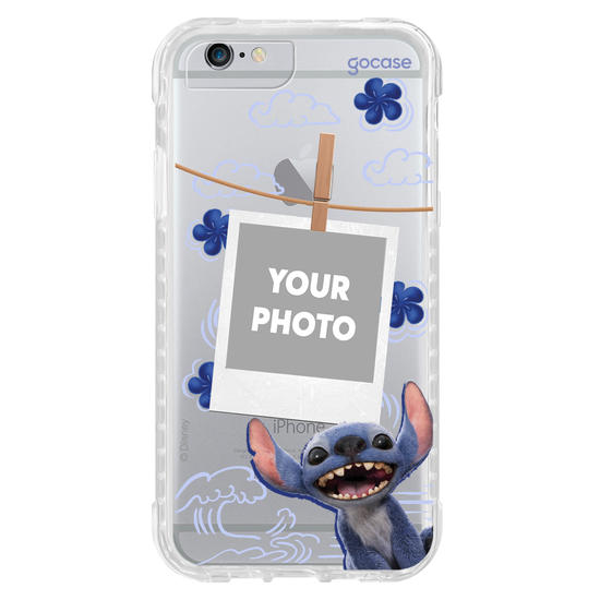 Capinha para celular  Lilo e Stitch - Polaroid do Stitch