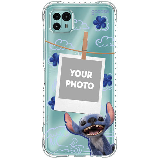 Capinha para celular  Lilo e Stitch - Polaroid do Stitch