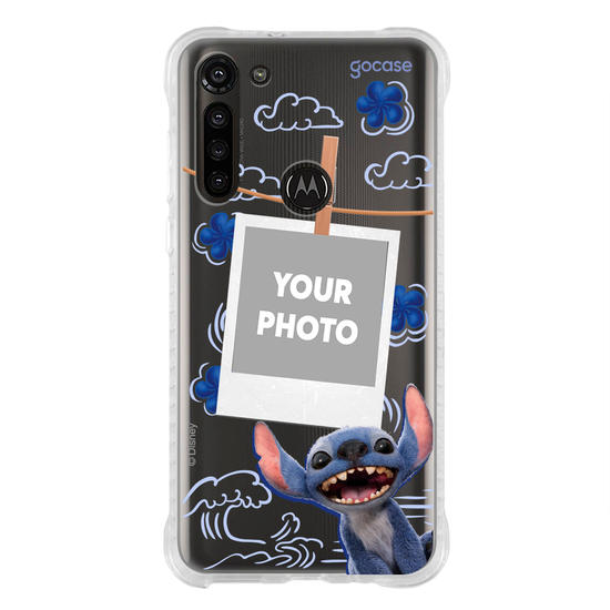Capinha para celular  Lilo e Stitch - Polaroid do Stitch