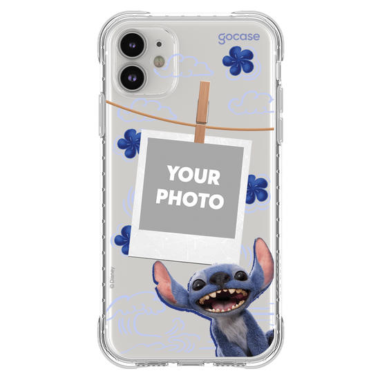 Capinha para celular  Lilo e Stitch - Polaroid do Stitch