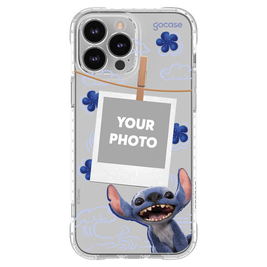Capinha para celular  Lilo e Stitch - Polaroid do Stitch