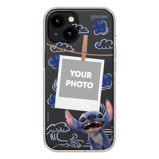 Capinha para celular  Lilo e Stitch - Polaroid do Stitch