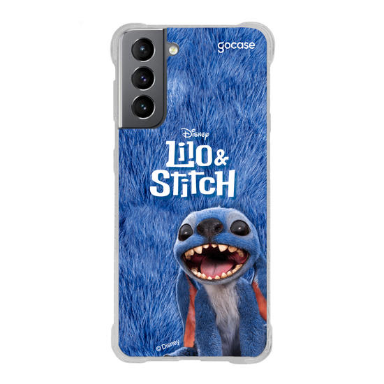 Capinha para celular  Lilo e Stitch - Pelagem Azul