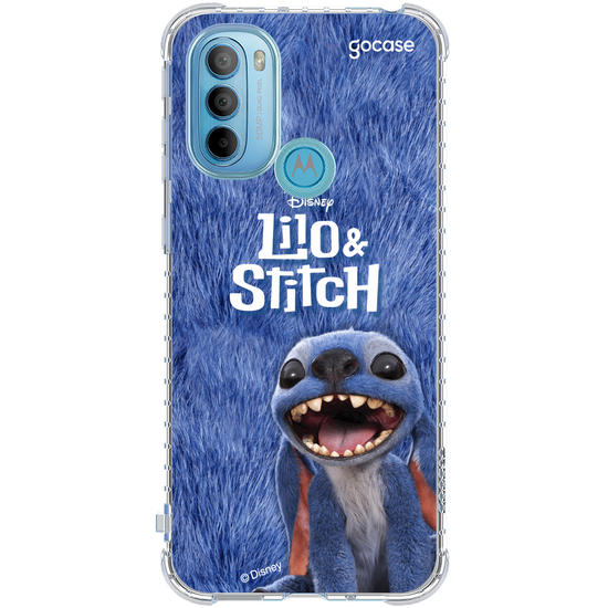 Capinha para celular  Lilo e Stitch - Pelagem Azul