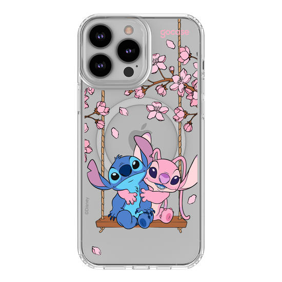  Stitch e Angel - Jardim