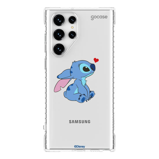 Capinha para celular  Lilo e Stitch - Stitch Perfil Heart