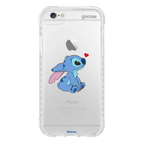 Capinha para celular  Lilo e Stitch - Stitch Perfil Heart