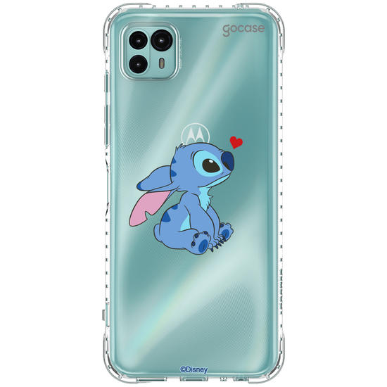 Capinha para celular  Lilo e Stitch - Stitch Perfil Heart