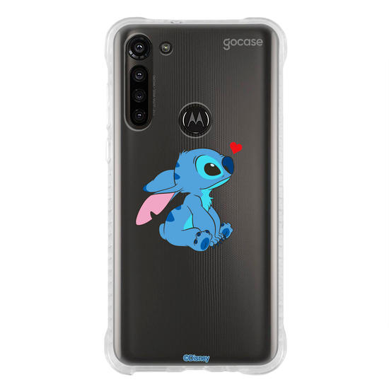 Capinha para celular  Lilo e Stitch - Stitch Perfil Heart