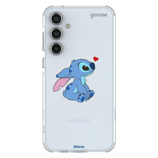 Capinha para celular  Lilo e Stitch - Stitch Perfil Heart