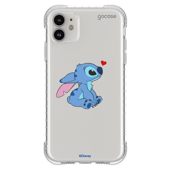 Capinha para celular  Lilo e Stitch - Stitch Perfil Heart