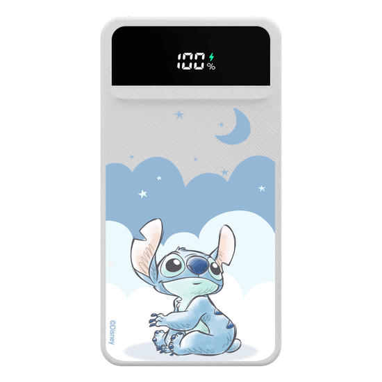 Carregador Portátil Turbo 10000mah - Lilo e Stitch - Céu Estrelado