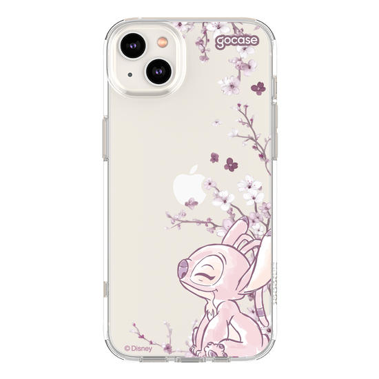 Capinha para celular  Lilo e Stitch - Angel - Ramos Laterais