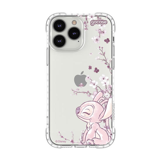 Capinha para celular  Lilo e Stitch - Angel - Ramos Laterais