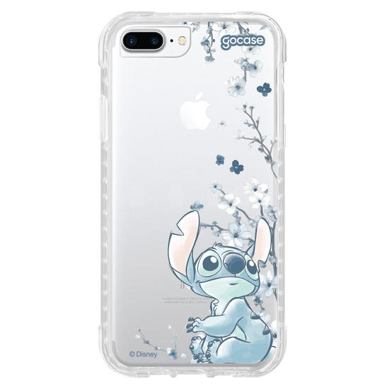 Capinha para celular  Lilo e Stitch - Stitch - Ramos Laterais