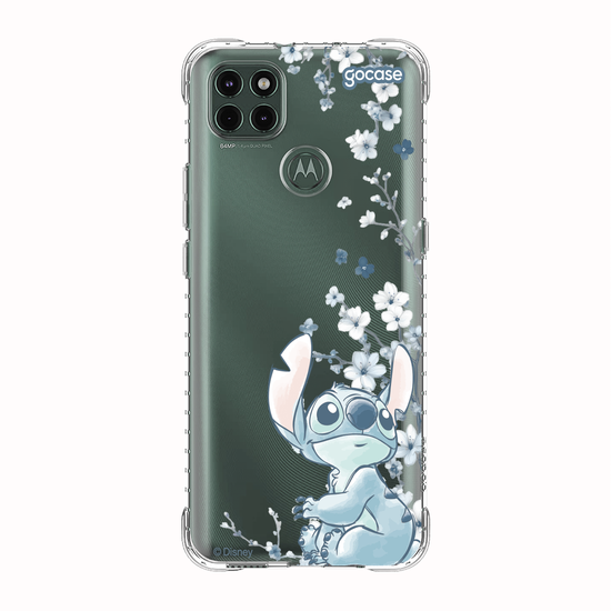 Capinha para celular  Lilo e Stitch - Stitch - Ramos Laterais