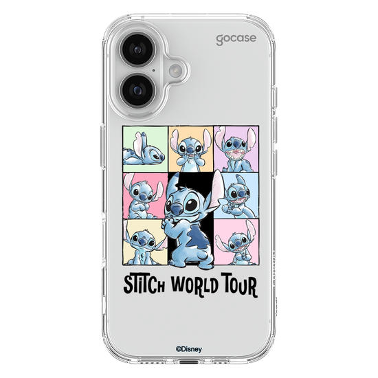Capinha para celular  Lilo e Stitch - Stitch - World Tour
