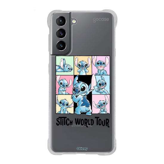 Capinha para celular  Lilo e Stitch - Stitch - World Tour