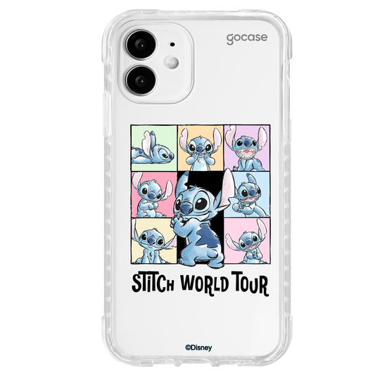Capinha para celular  Lilo e Stitch - Stitch - World Tour