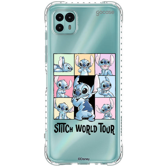 Capinha para celular  Lilo e Stitch - Stitch - World Tour