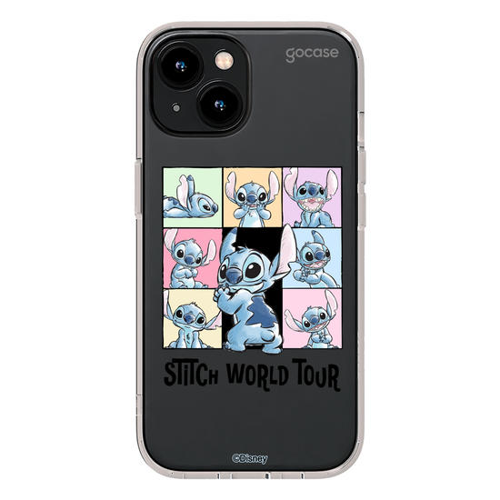 Capinha para celular  Lilo e Stitch - Stitch - World Tour