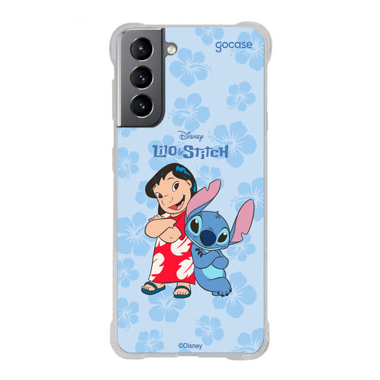 Capinha para celular  Lilo e Stitch - Juntinhos