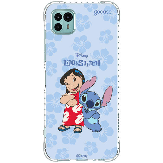 Capinha para celular  Lilo e Stitch - Juntinhos