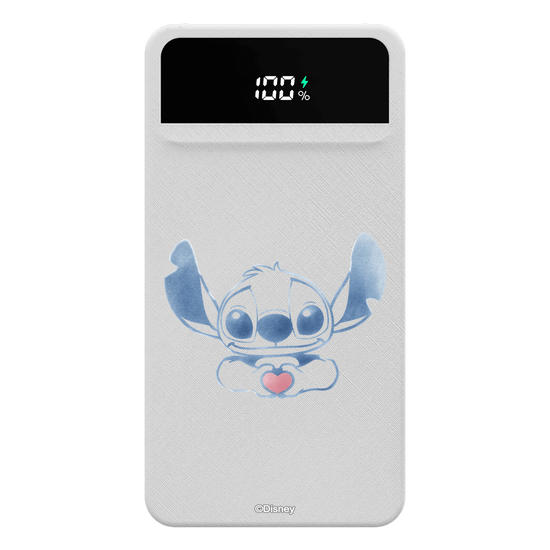 Carregador Portátil Turbo 10000mah - Lilo e Stitch - Aquarela Cute