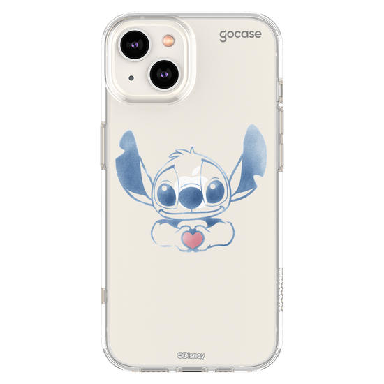 Capinha para celular  Lilo e Stitch - Aquarela Cute