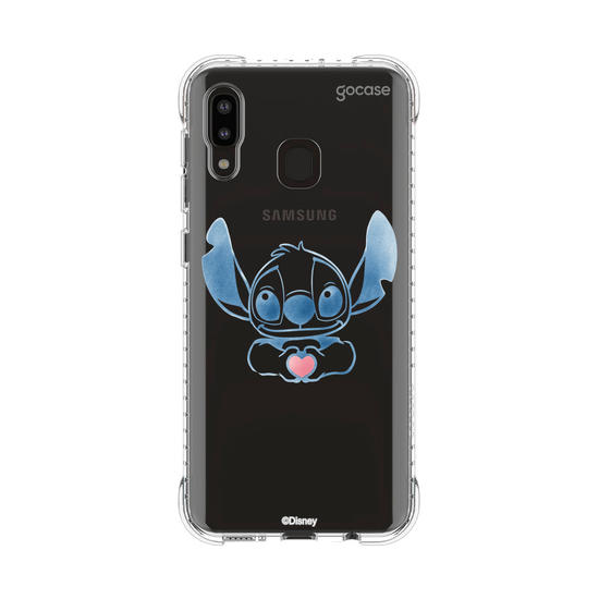 Capinha para celular  Lilo e Stitch - Aquarela Cute
