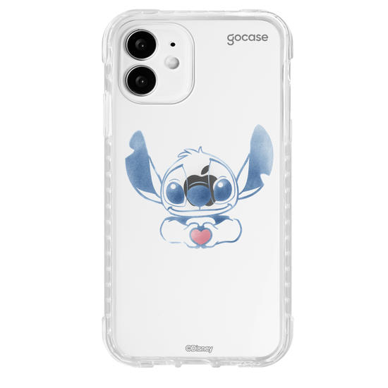 Capinha para celular  Lilo e Stitch - Aquarela Cute