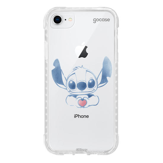 Capinha para celular  Lilo e Stitch - Aquarela Cute