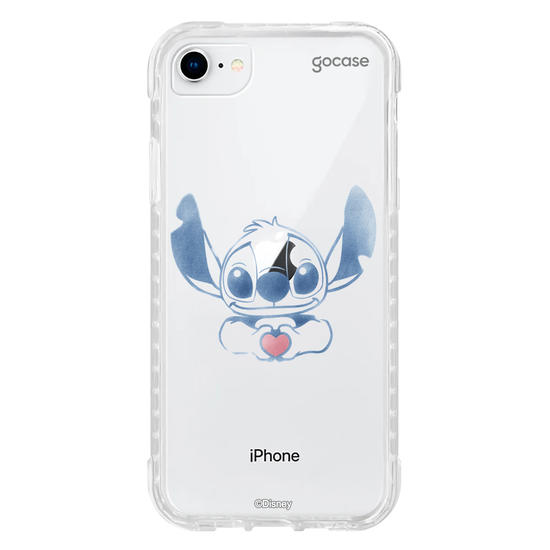 Capinha para celular  Lilo e Stitch - Aquarela Cute