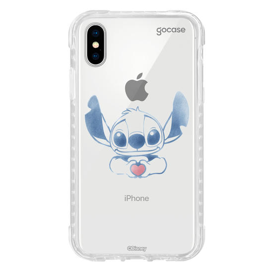 Capinha para celular  Lilo e Stitch - Aquarela Cute