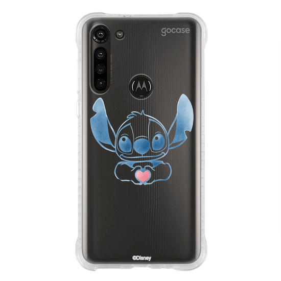 Capinha para celular  Lilo e Stitch - Aquarela Cute